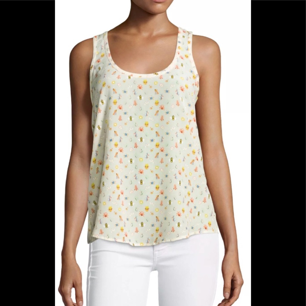 NWT Joie Bee 🐝 Bug Silk Top